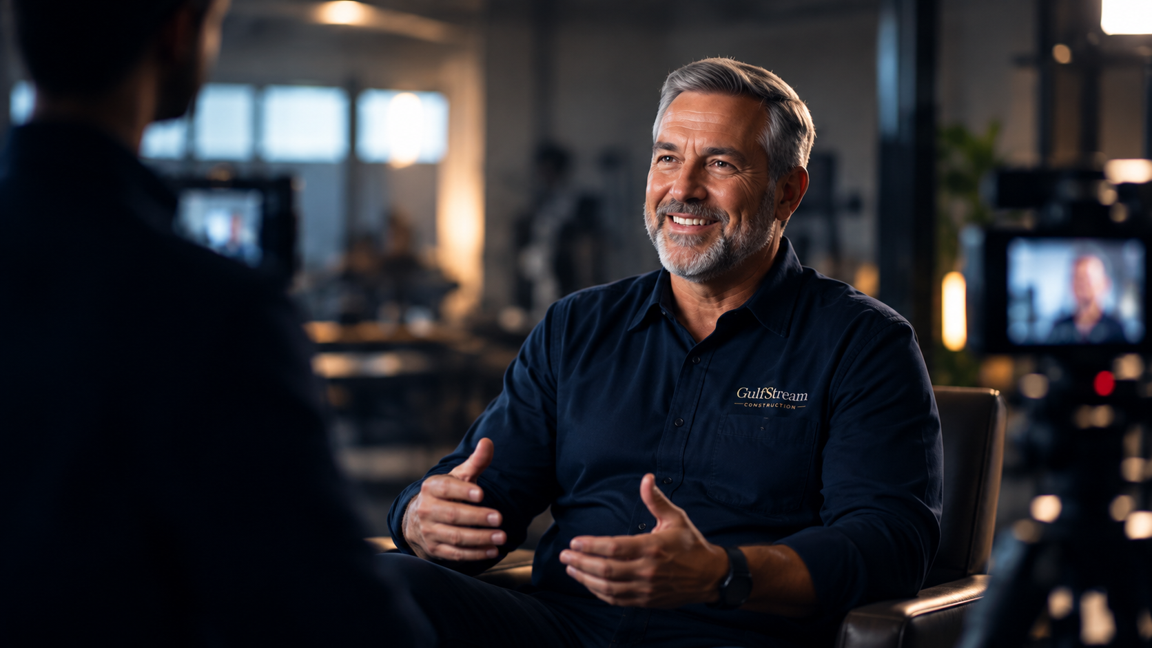 Customer testimonial video production