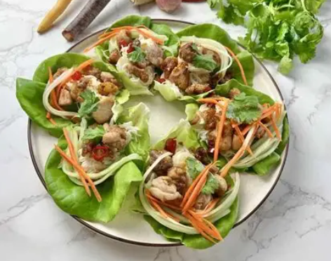 Lemongrass Chicken Wrap