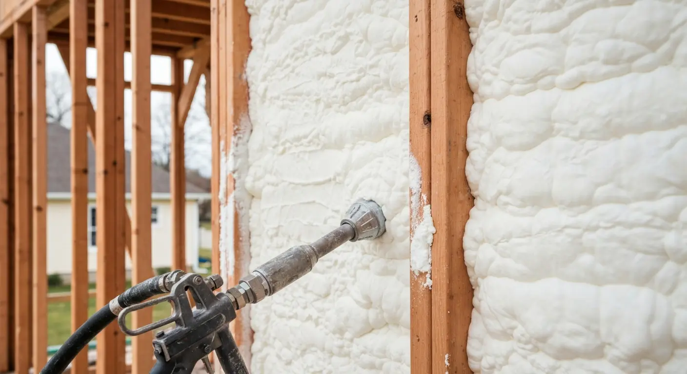 Wall cavity insulation installation