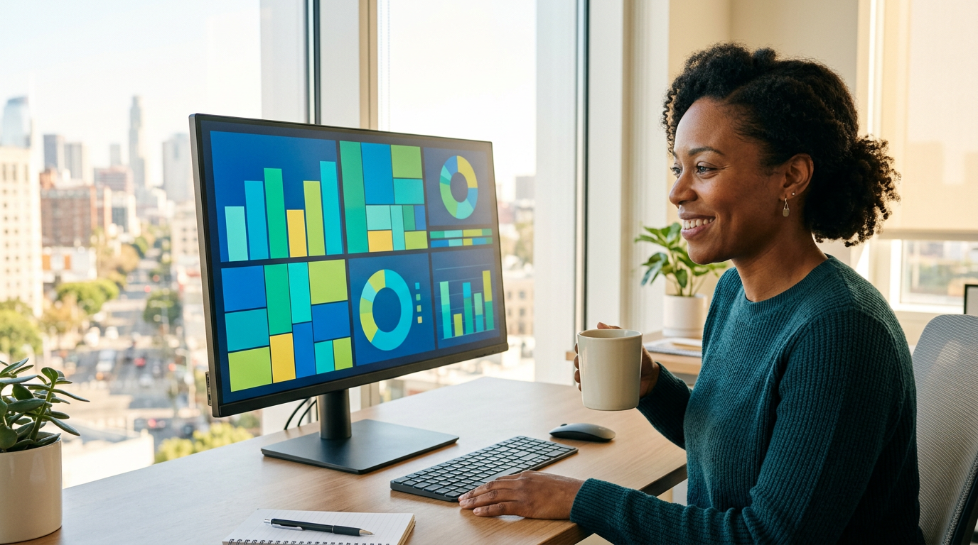MSP account manager reviewing renewal tracking after automation