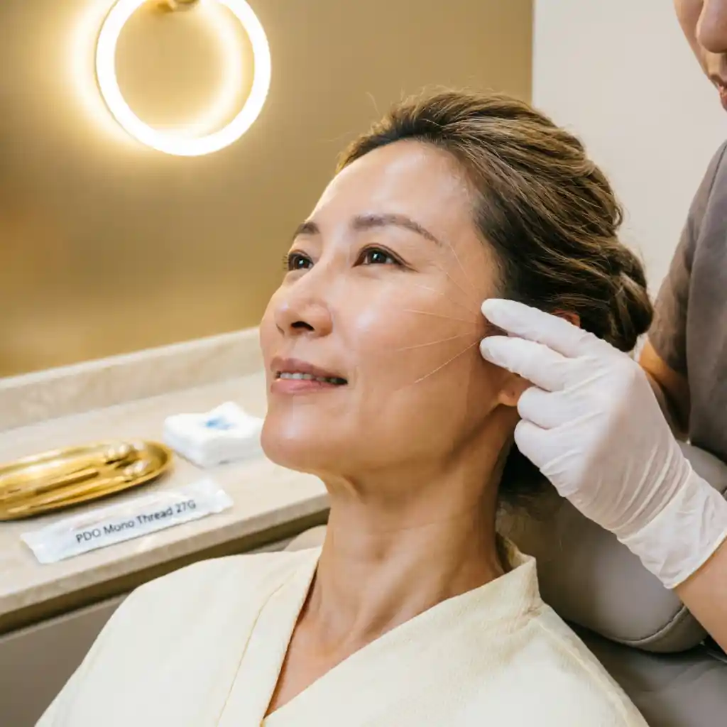 PDO Thread Lift Treatment at DermaLux Aesthetics