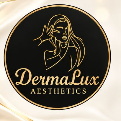 DermaLux Aesthetics gold logo