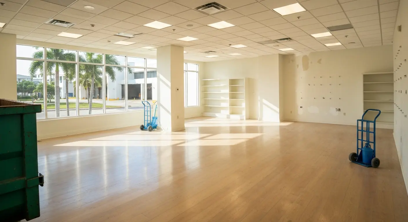 Commercial junk removal in Naples