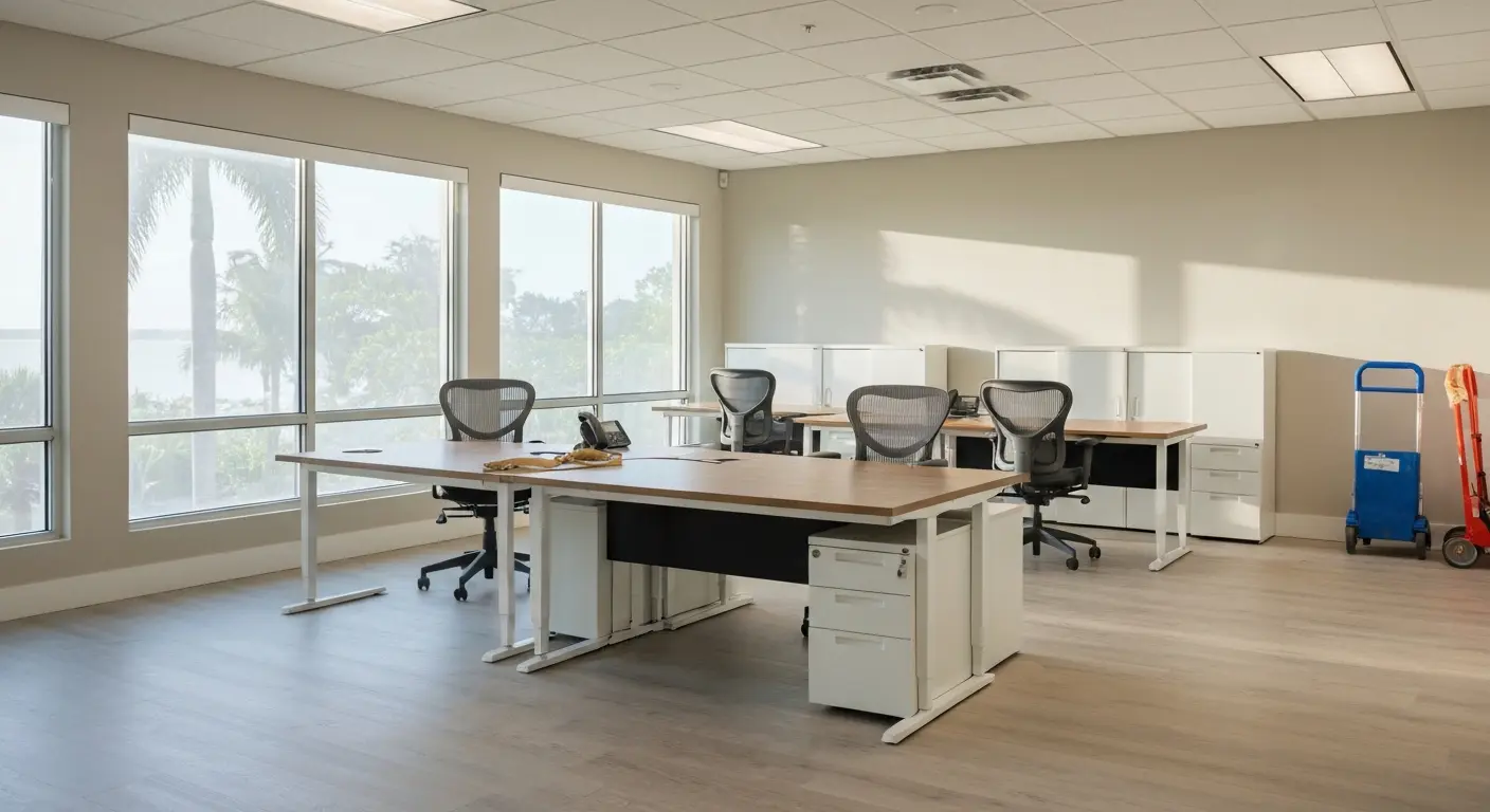 Commercial furniture delivery Naples