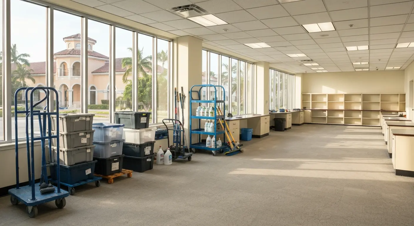 Commercial business clearout