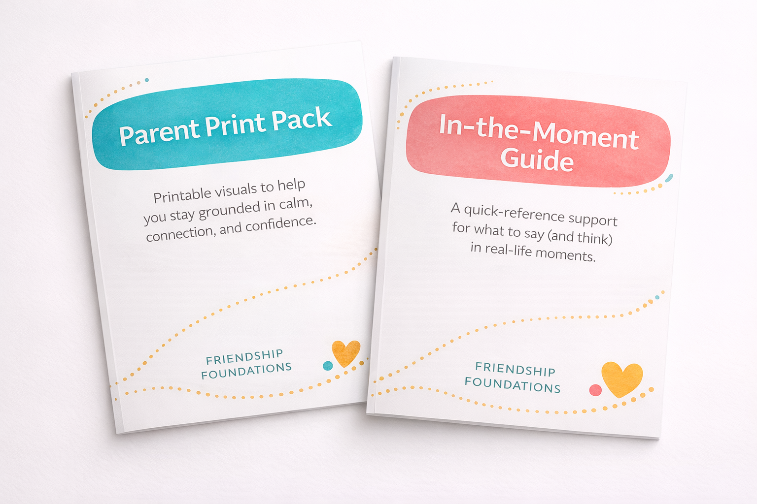 Parent Print Pack and In-the-Moment Guide