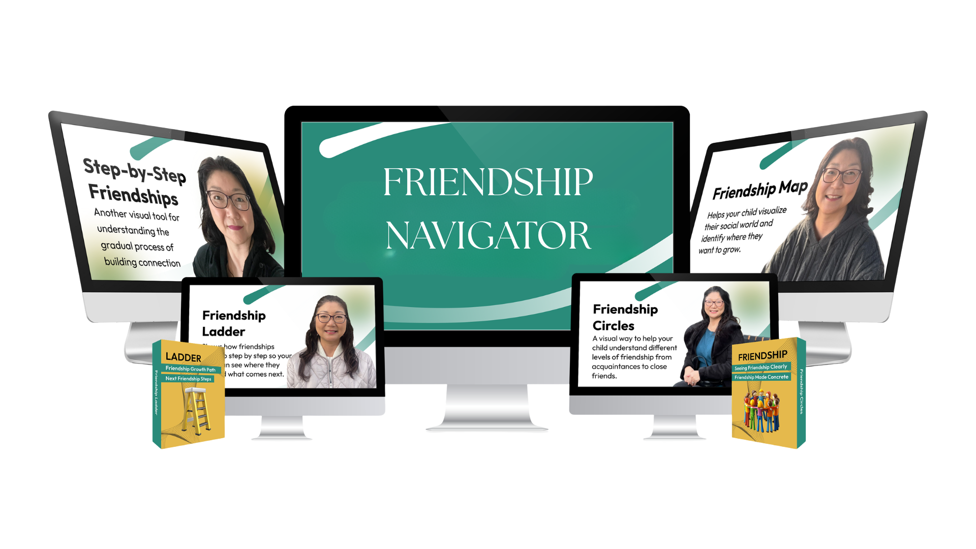 Friendship Navigator mockup