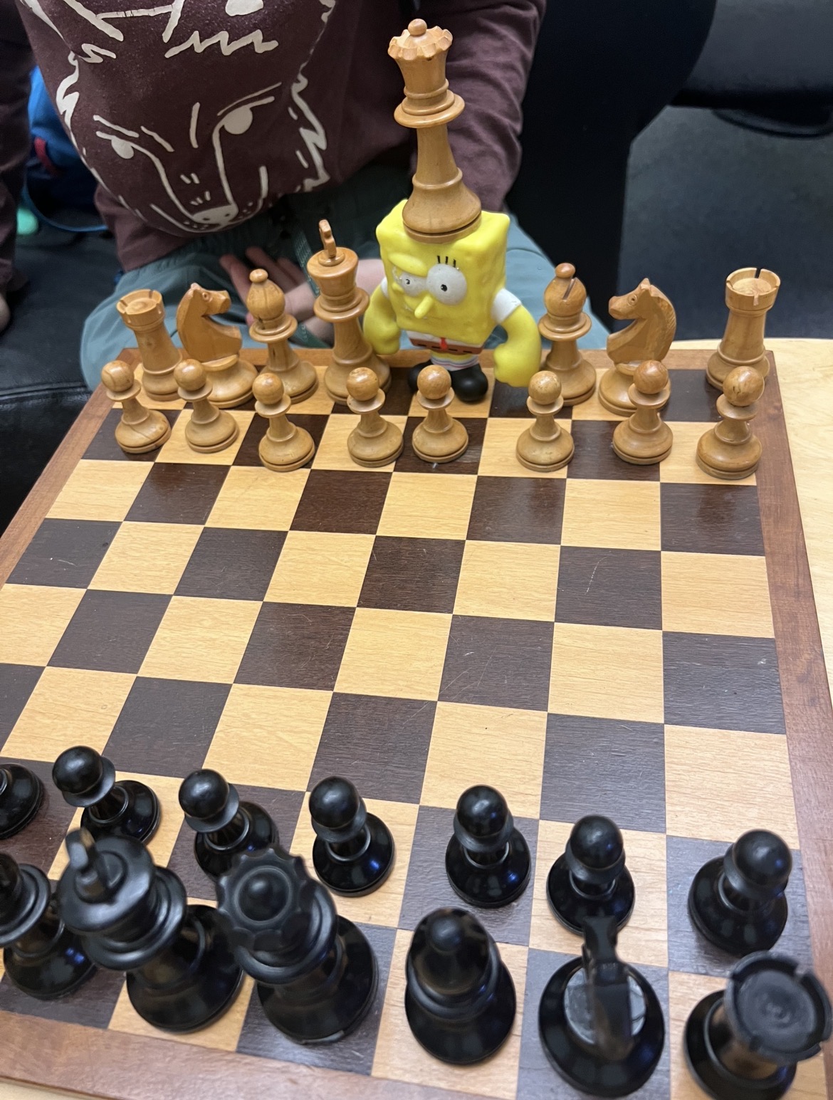 Chess game in session at SCLC