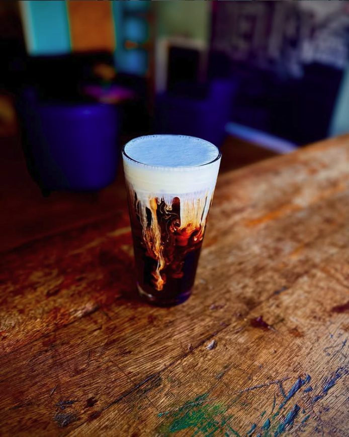 Vanilla Cold Brew with Cold Foam at Brewed Awakening Royersford PA