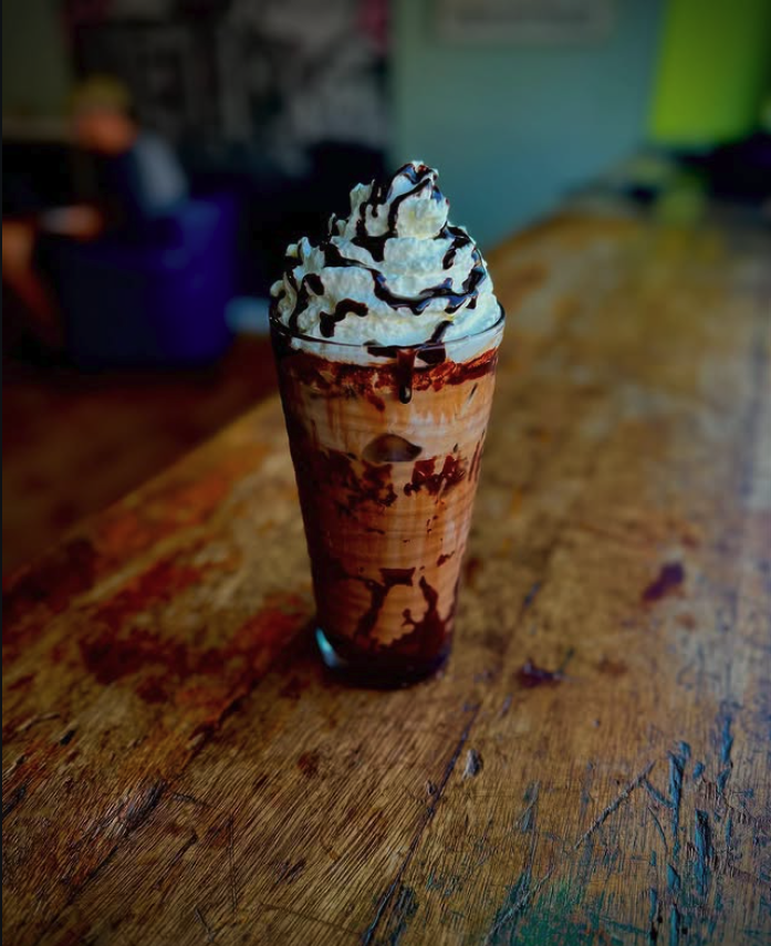 Iced Mocha at Brewed Awakening Royersford PA