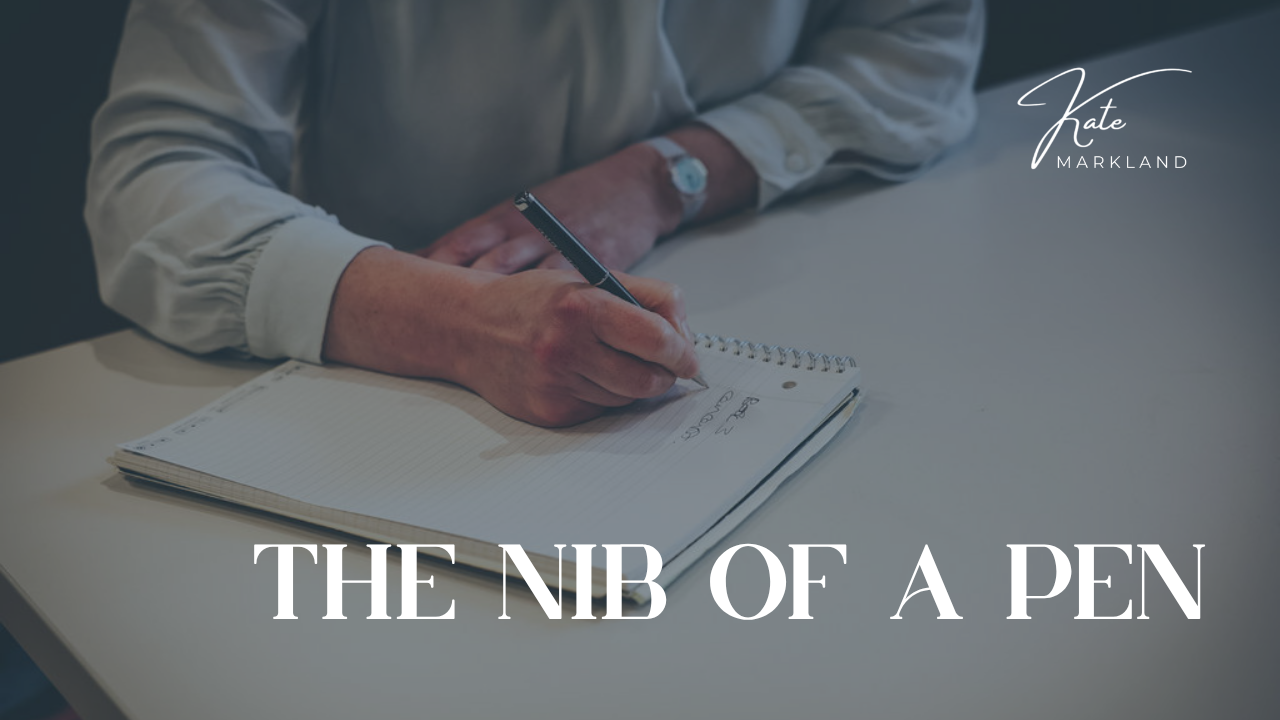 The Nib of a Pen