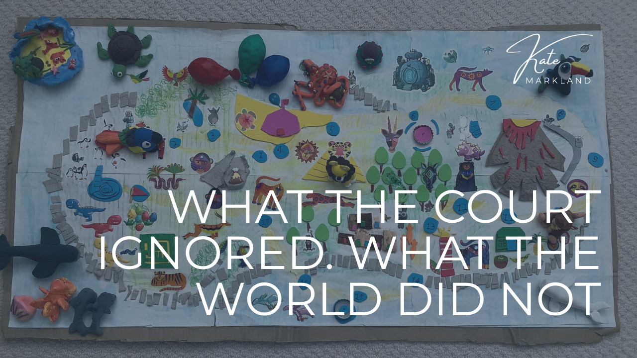 What the Court Ignored. What the World Did Not.