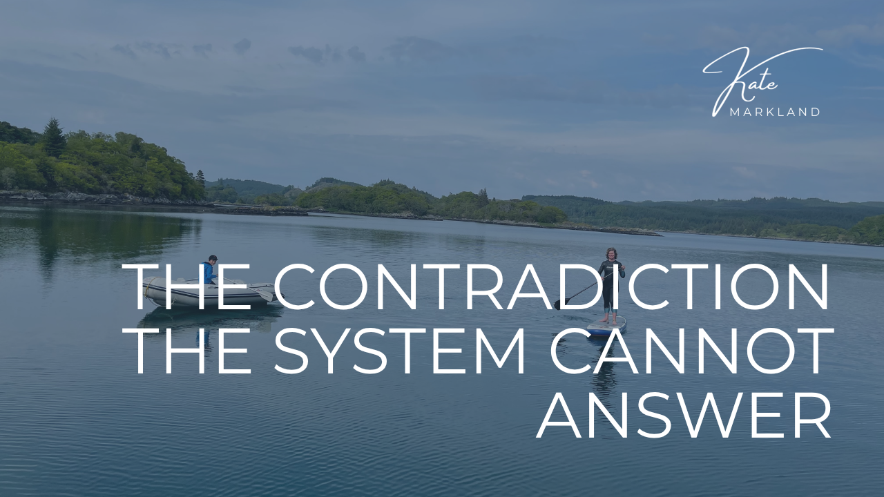 The Contradiction the System Cannot Answer