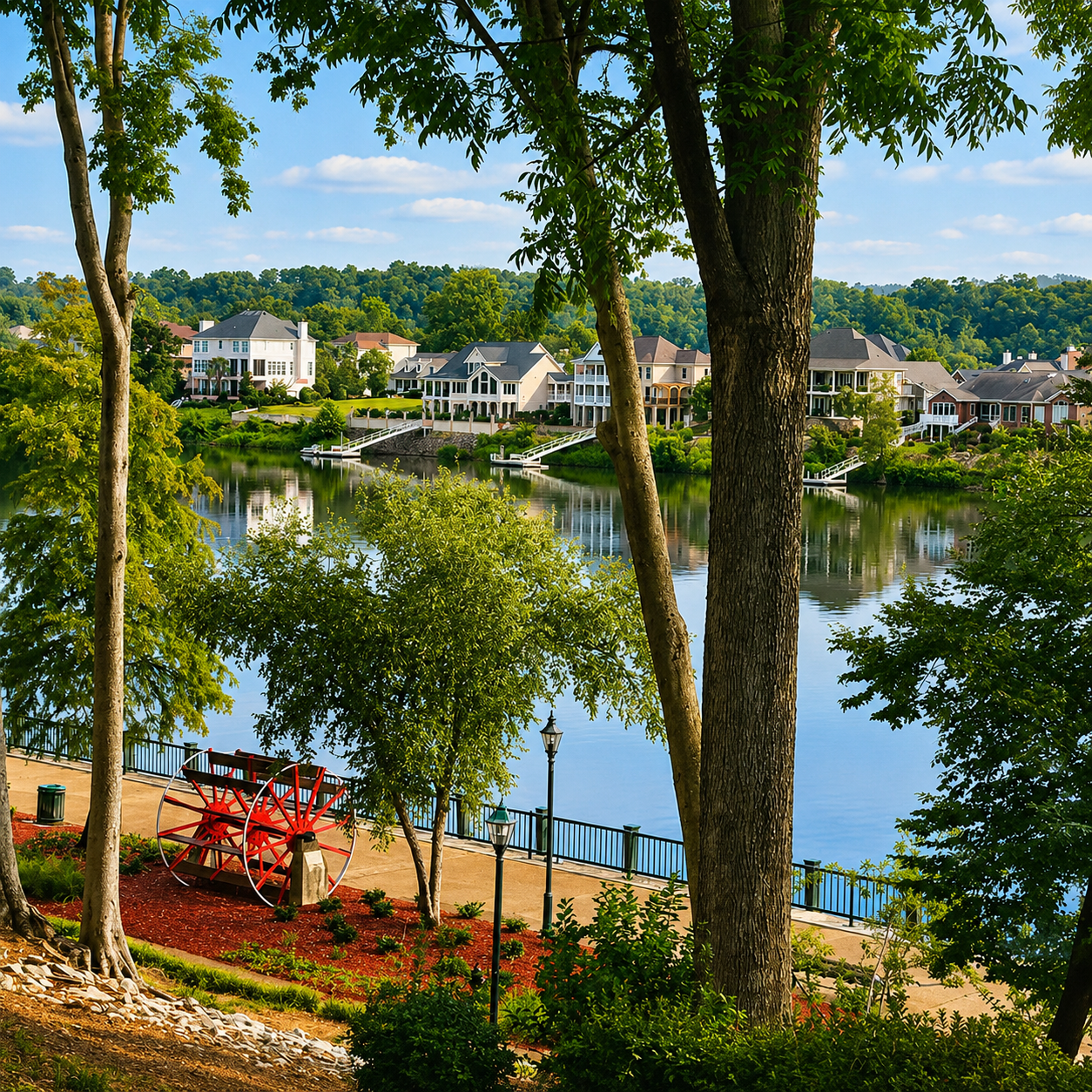 Photo: Downtown Augusta Riverwalk
