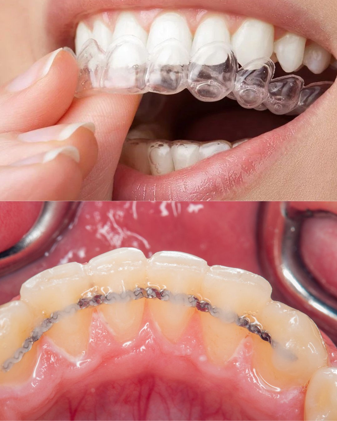 Contenciones ortodoncia Simetría Dental Studio Machalí