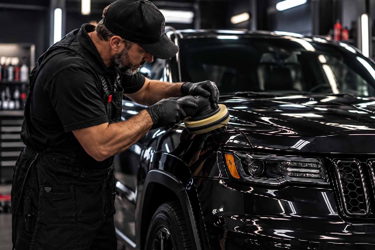 Thorough cleaning of exterior surfaces