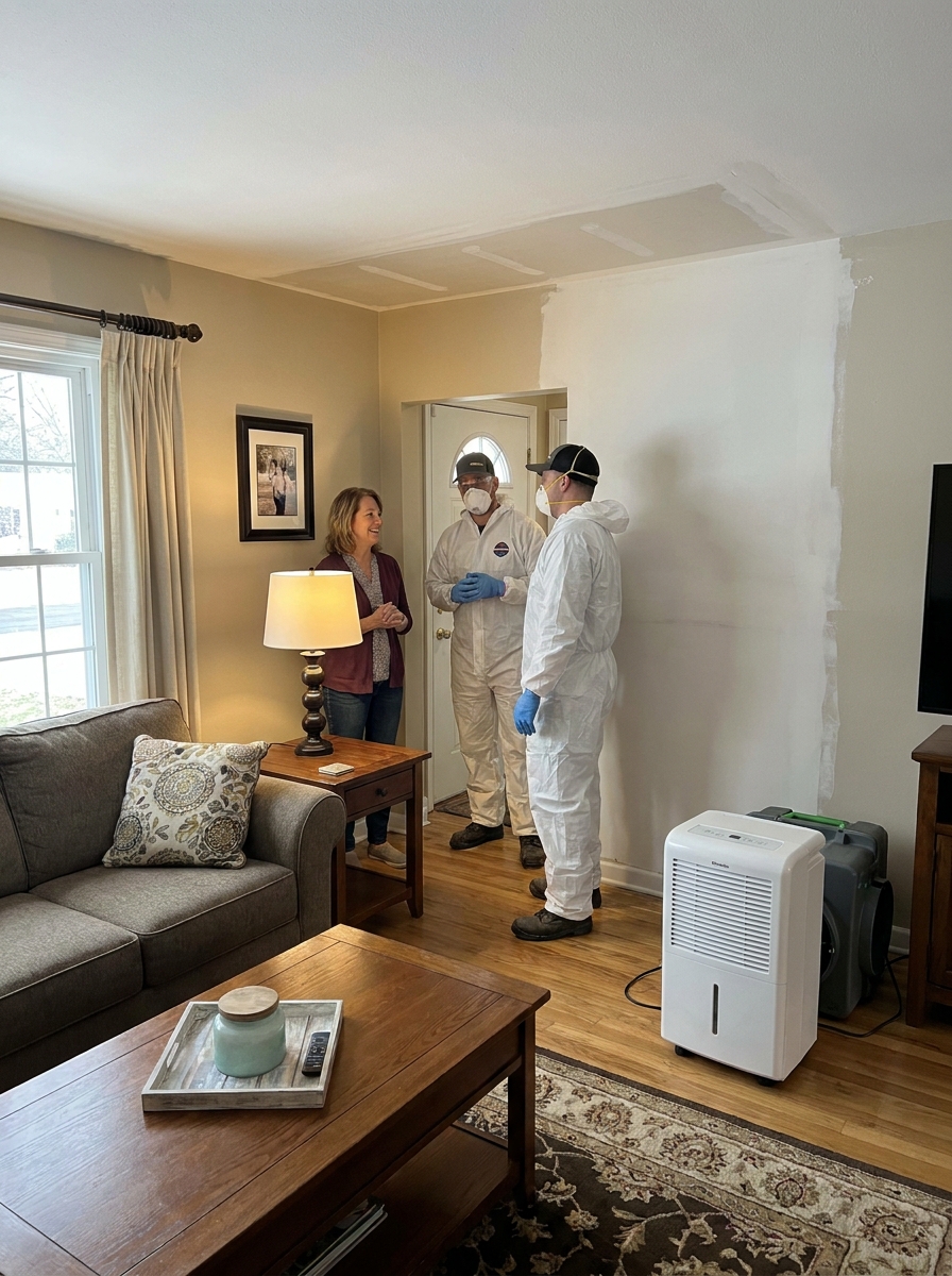 Mold Remediation in Action