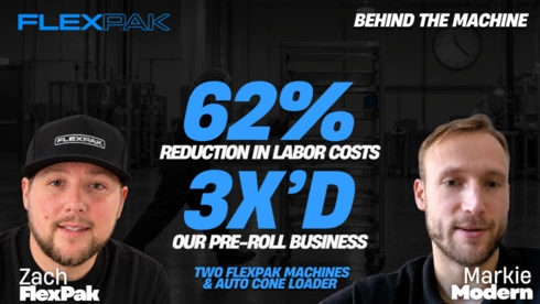 Markie D. from Modern Distribution — tripling pre-roll business revenue with FlexPak machines