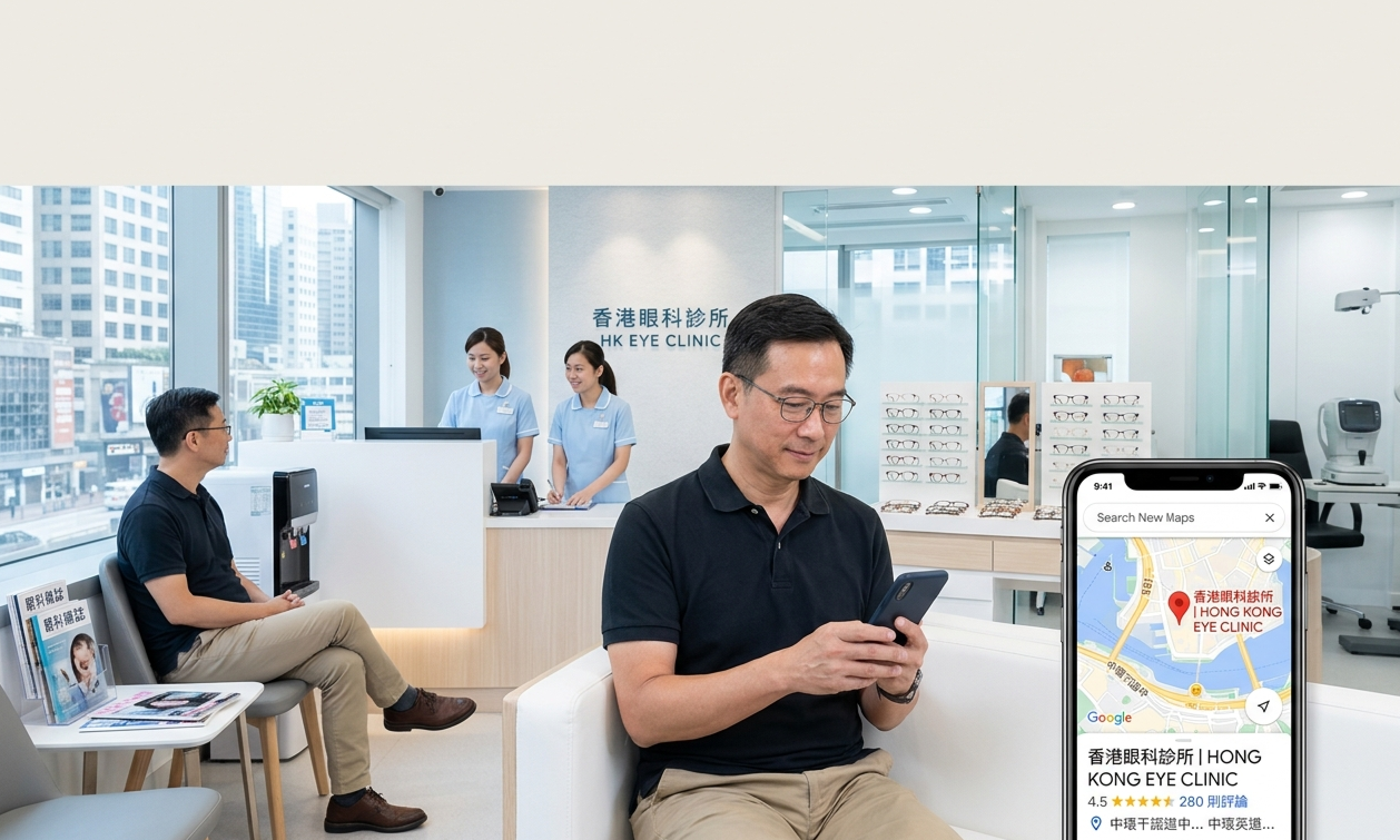 眼科診所 Google Maps 優化
