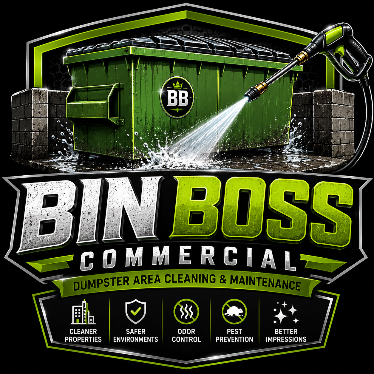Bin Boss Commercial Logo