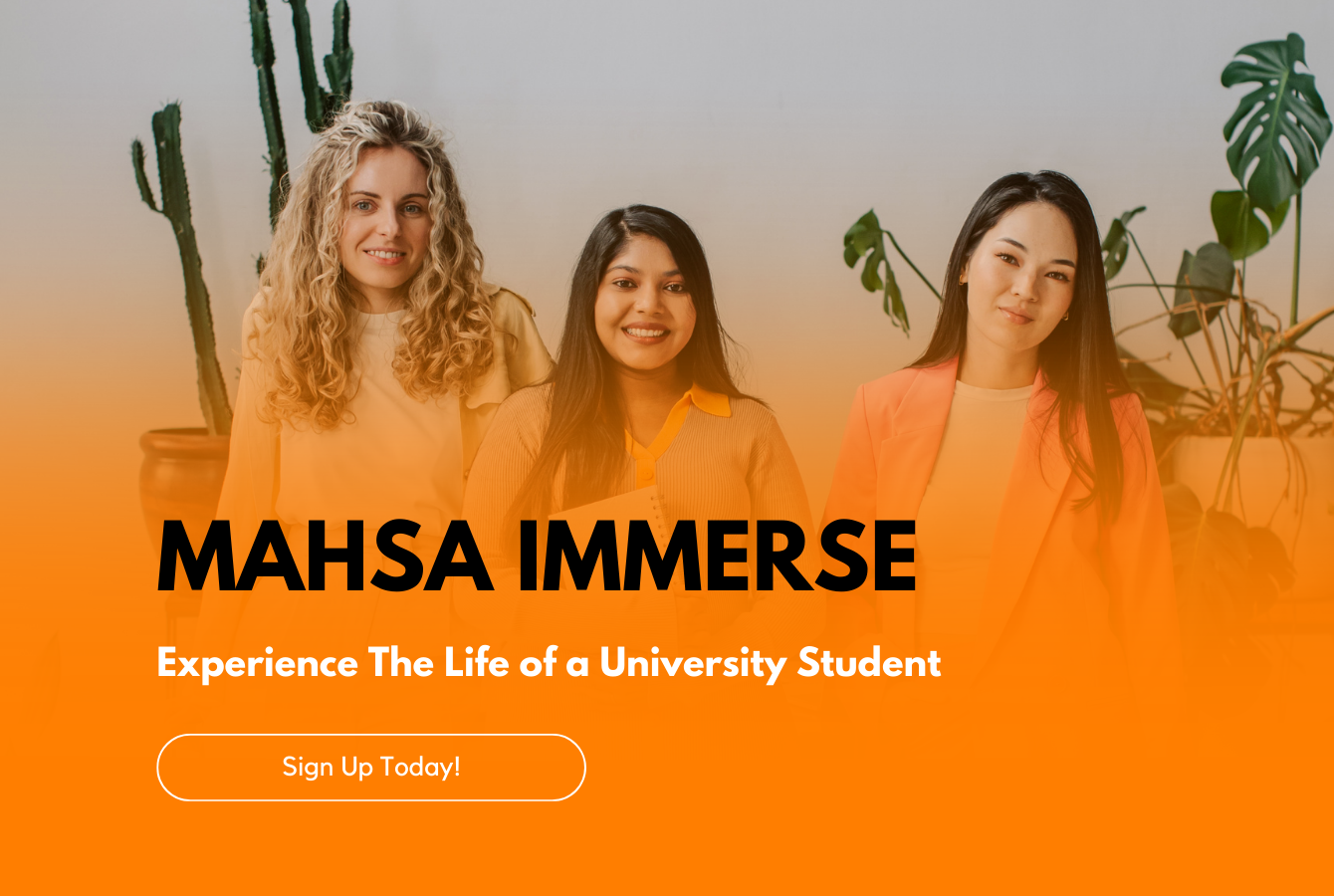 A chance to experience life at MAHSA University