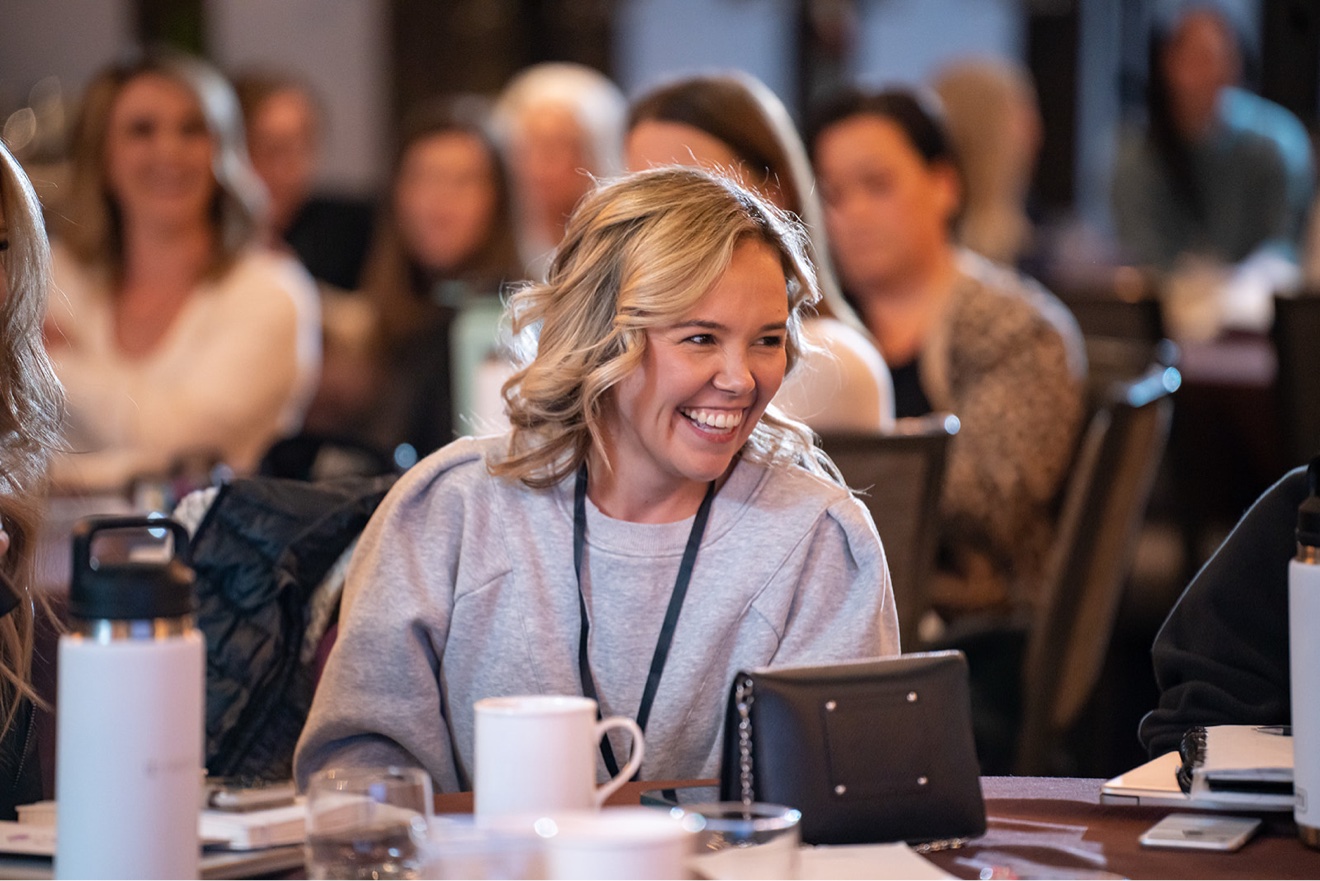 ChiroIntensive member smiling during training
