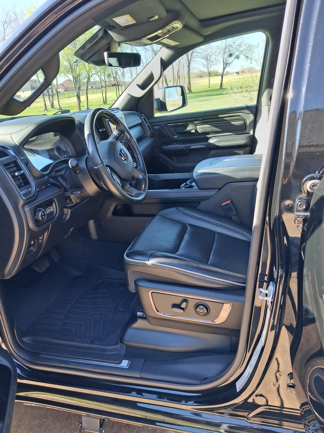 Dave's Ram interior after
