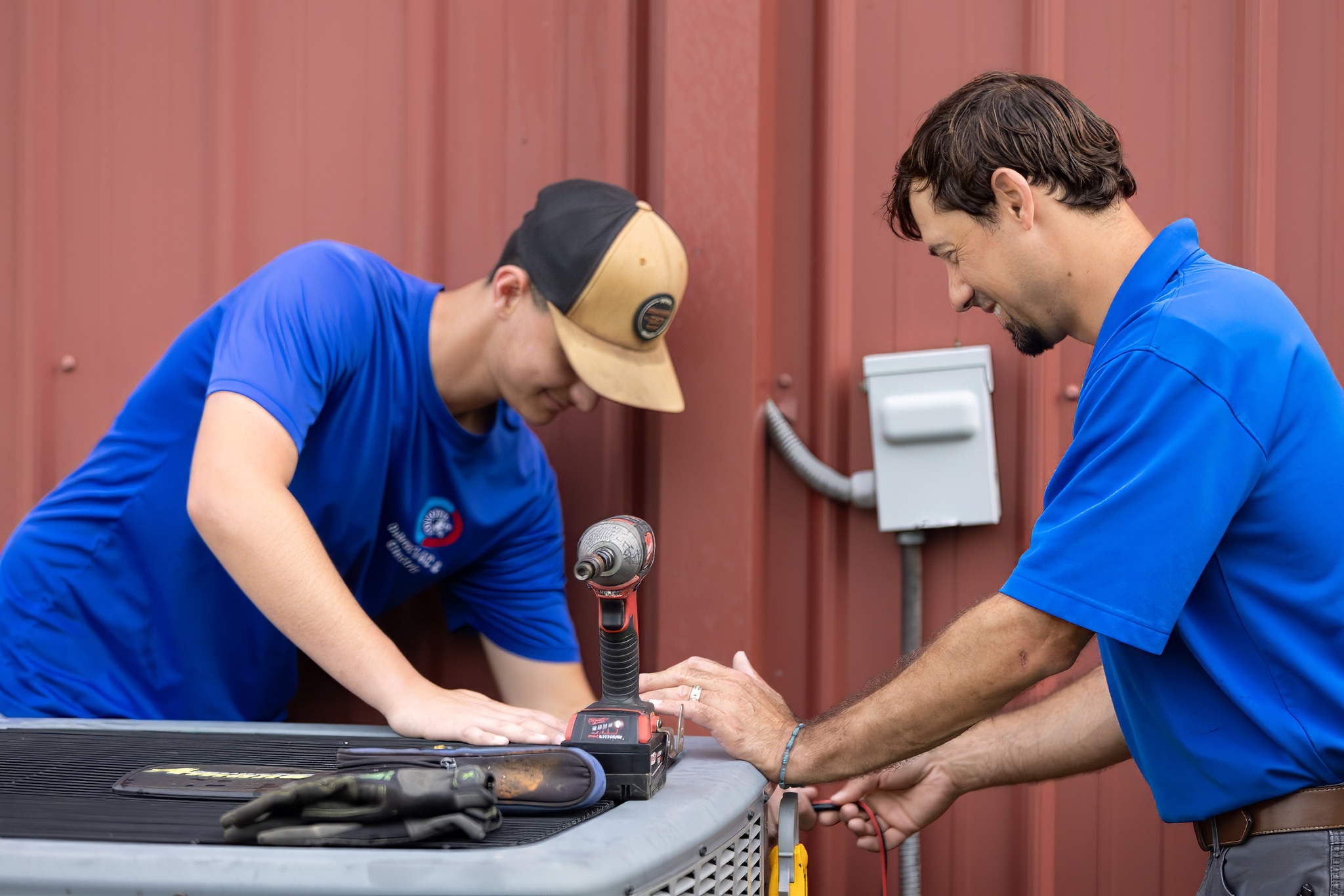 Dubroc's HVAC and Electrical Team and Fleet