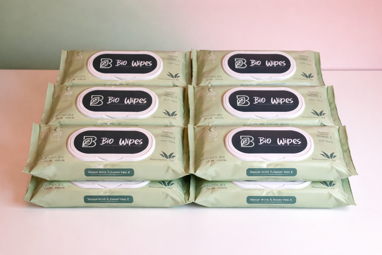 Familiebox (12+2 Gratis) — biologisch afbreekbare babydoekjes