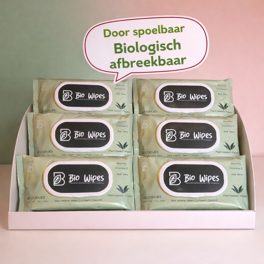 Starterspakket (6+1 Gratis) — biologisch afbreekbare babydoekjes