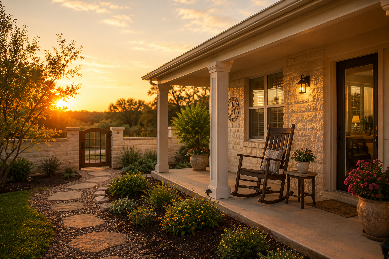 Peaceful Central Texas Patio Home After Downsizing