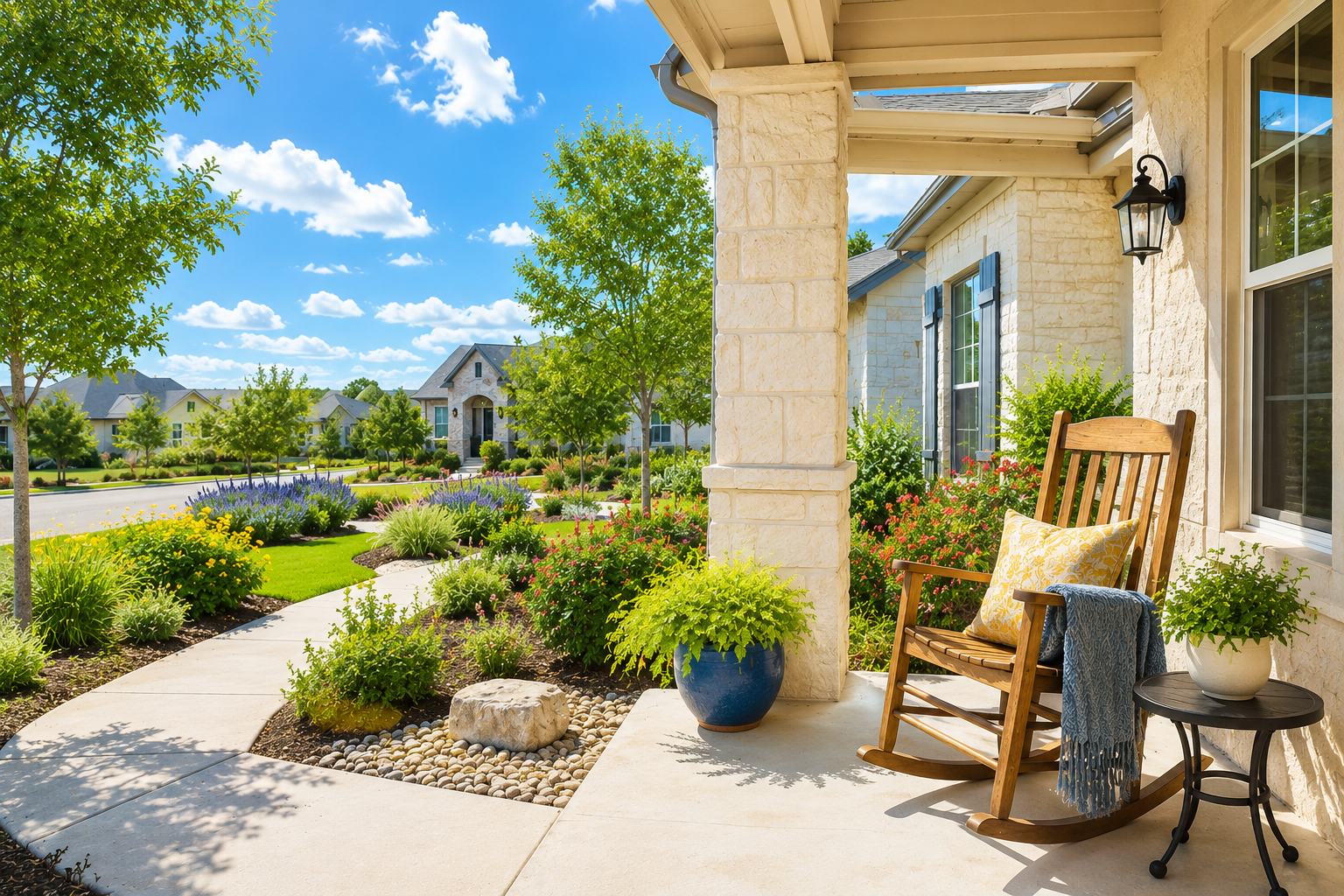 Peaceful Central Texas Patio Home After Downsizing