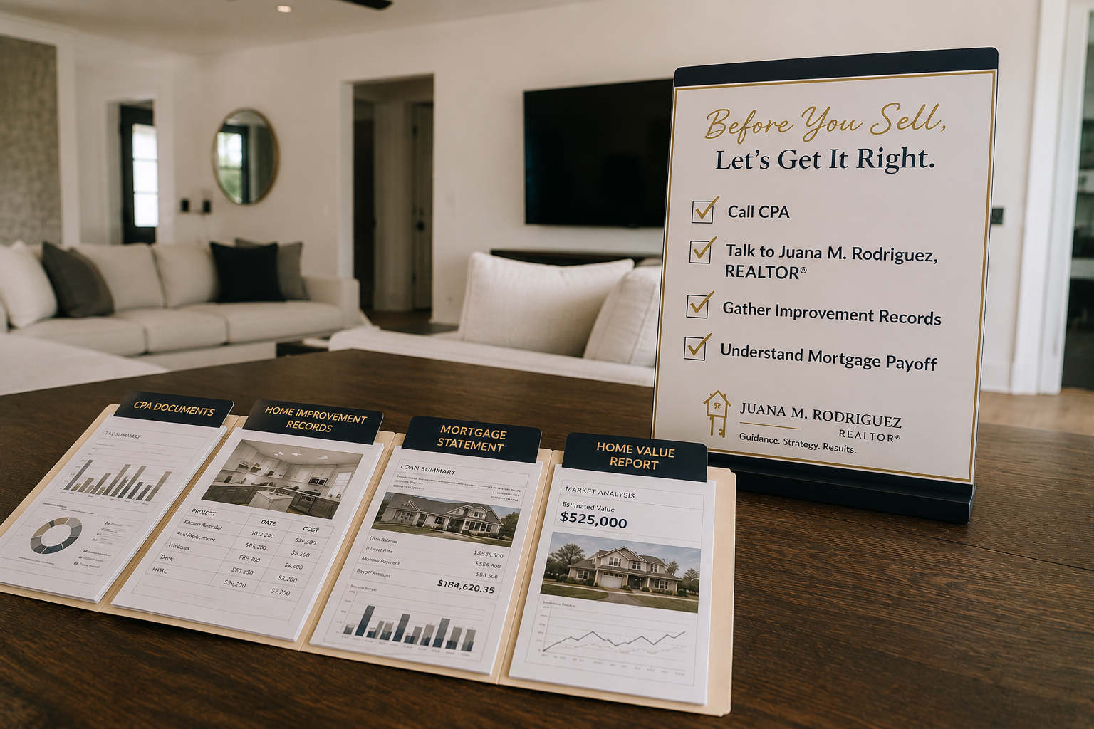 Checklist for homeowners selling a home in Central Texas including taxes, equity, and capital gains planning.