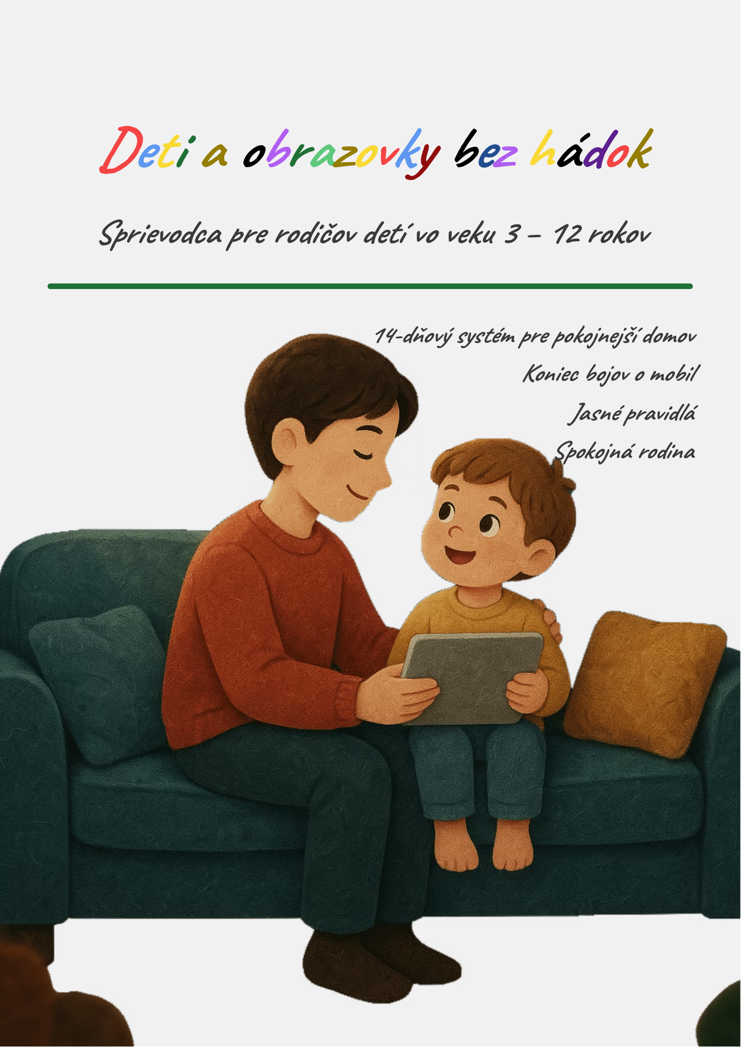 Obálka e-booku Deti a obrazovky bez hádok