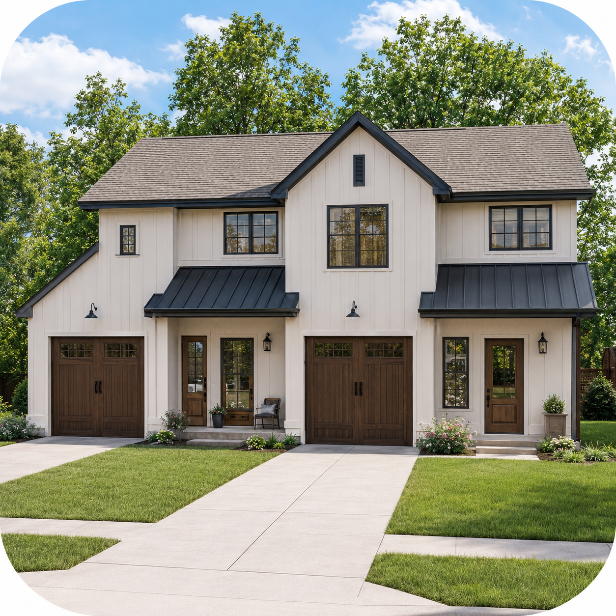 Large two-story home