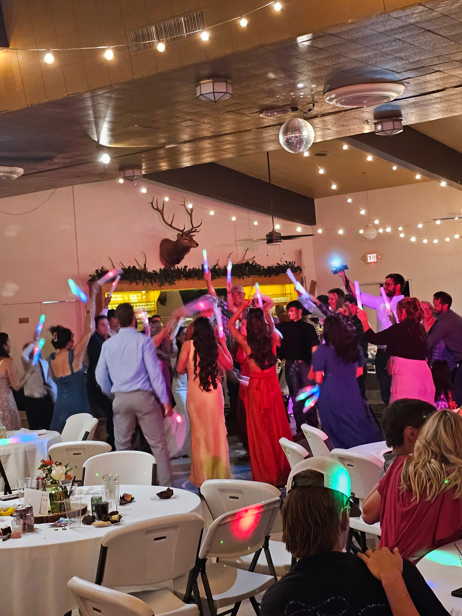 Guests dancing at an HD Music Group Arizona event