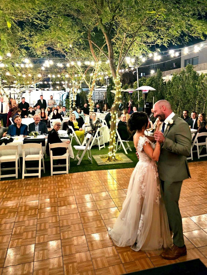 Event lighting setup by HD Music Group in Arizona