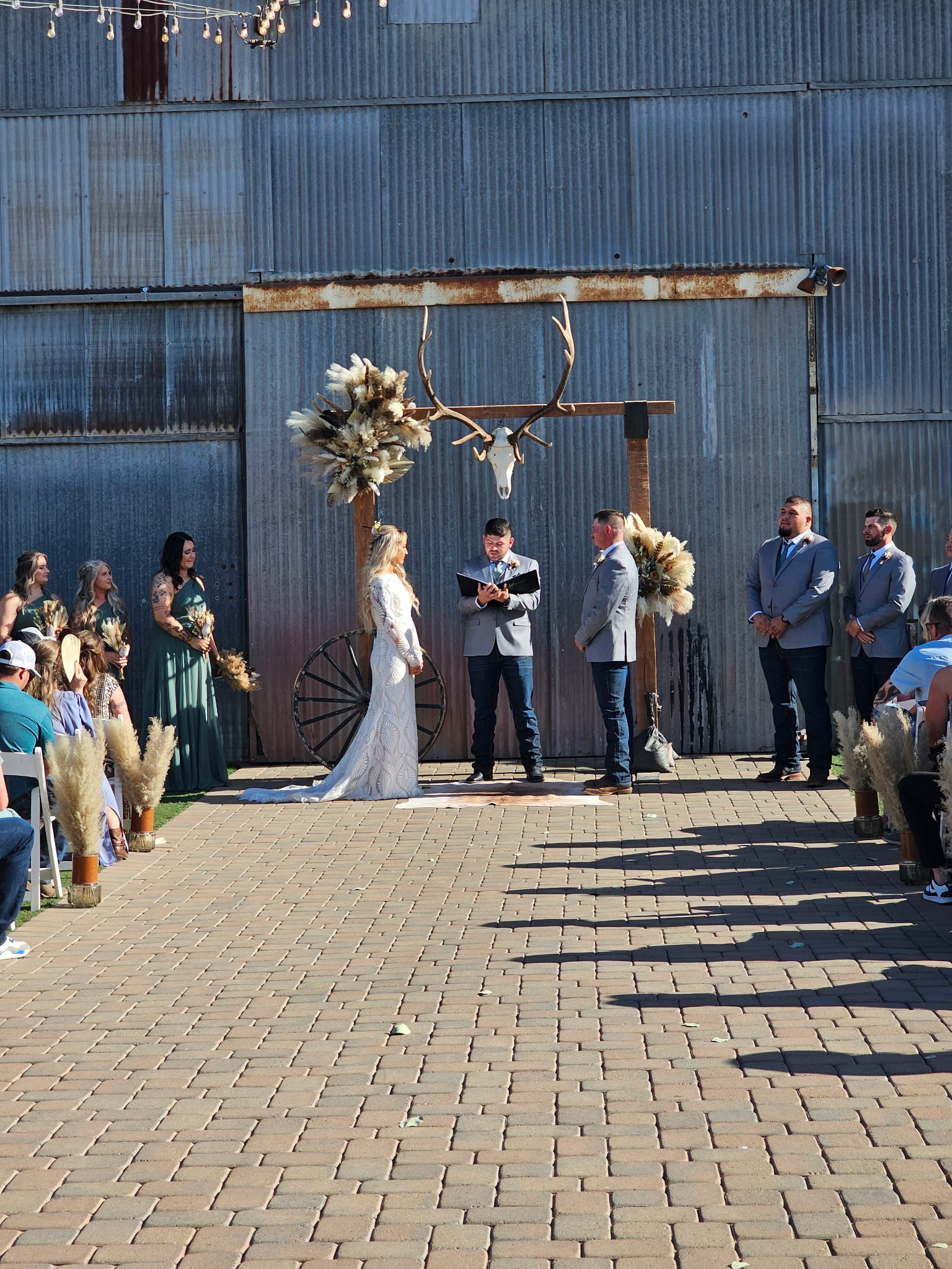 HD Music Group entertaining at an Arizona wedding