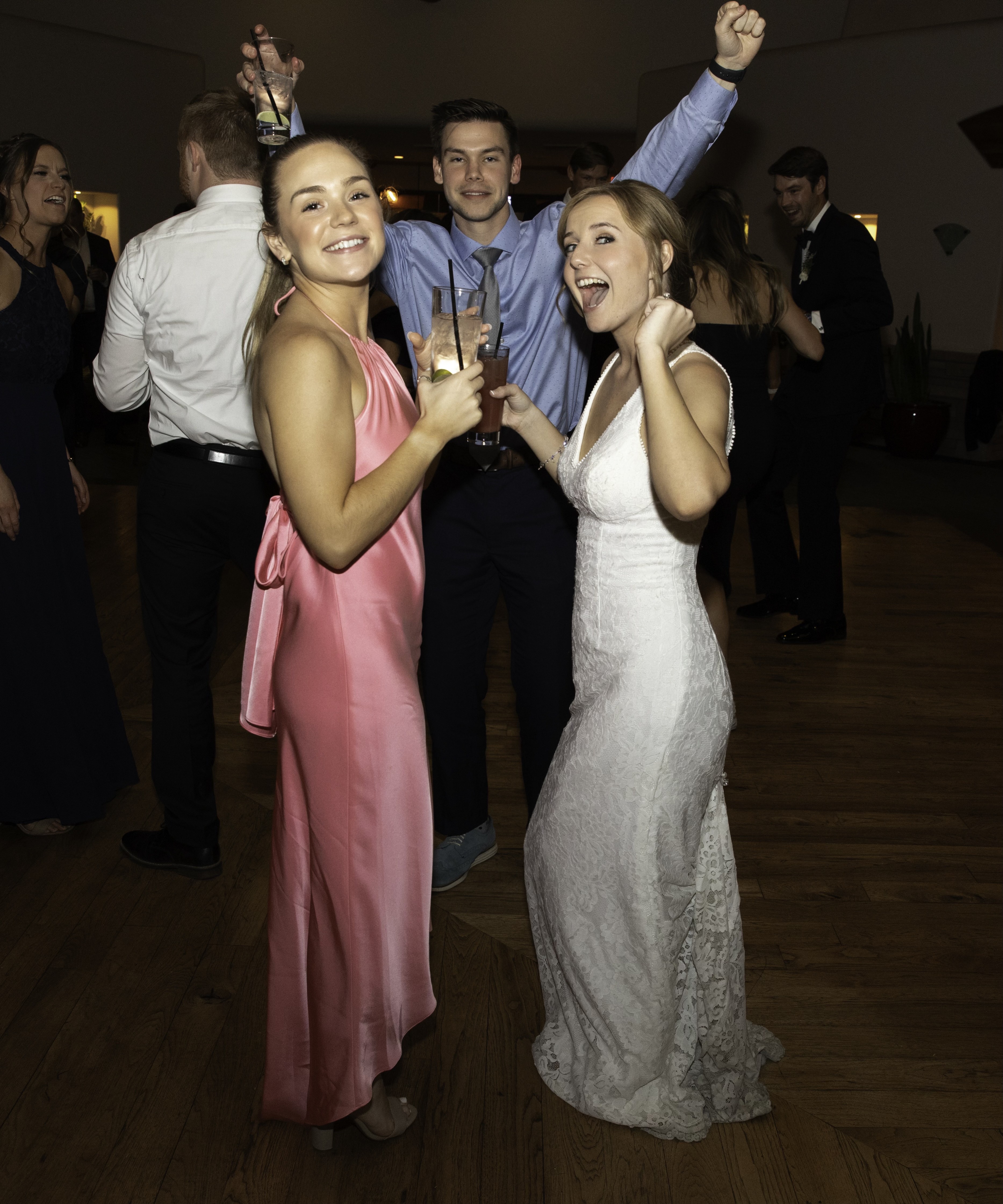 Dance floor celebration at an HD Music Group Arizona event