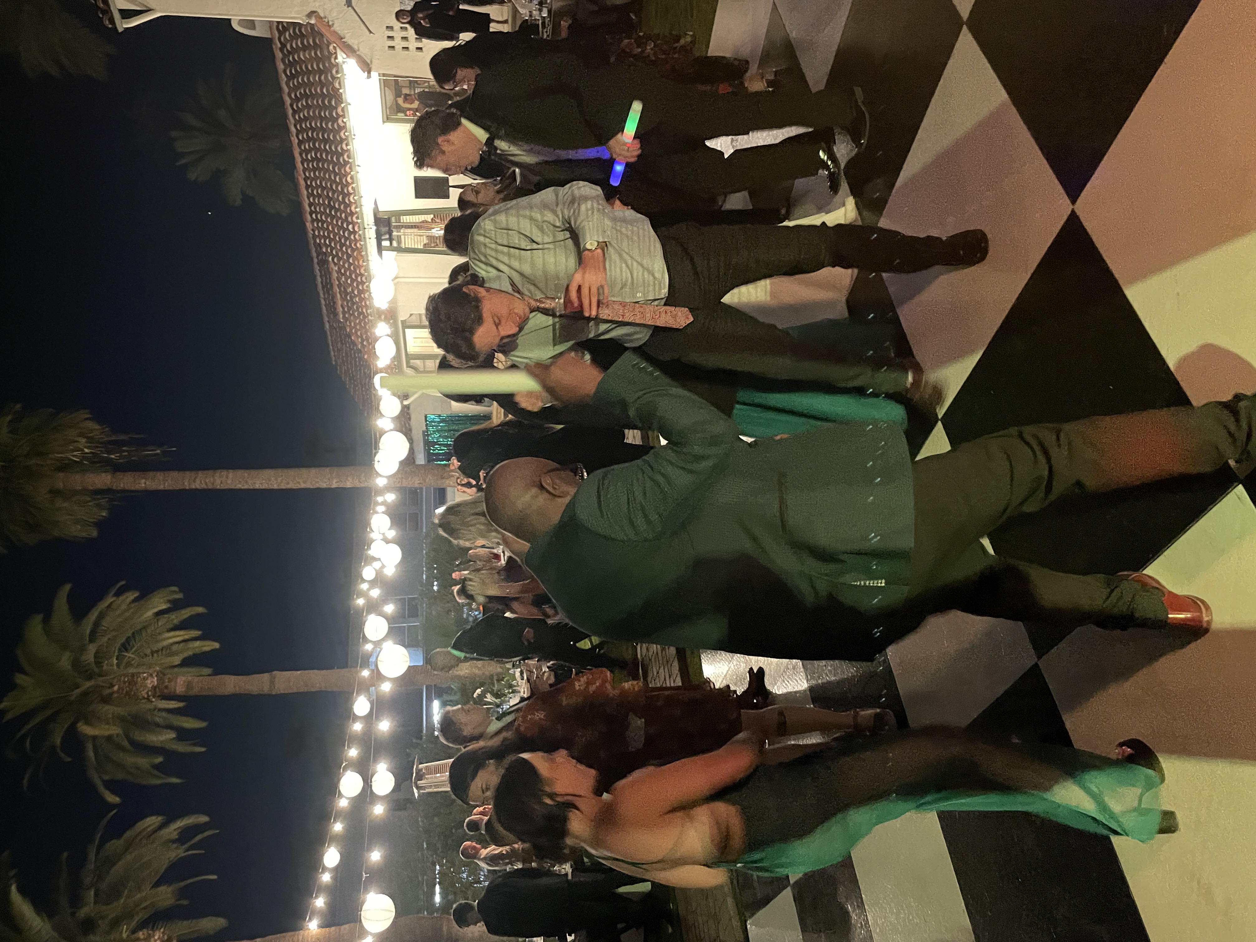 HD Music Group DJ mixing music at an Arizona party