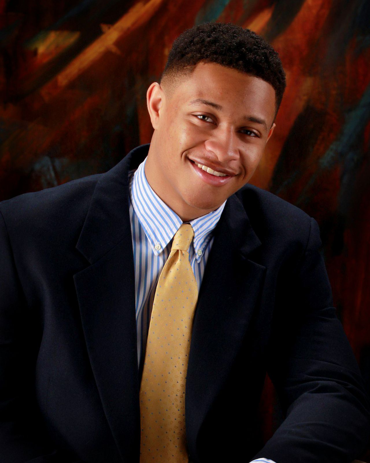 Graduating high school senior portrait photography celebrating achievements