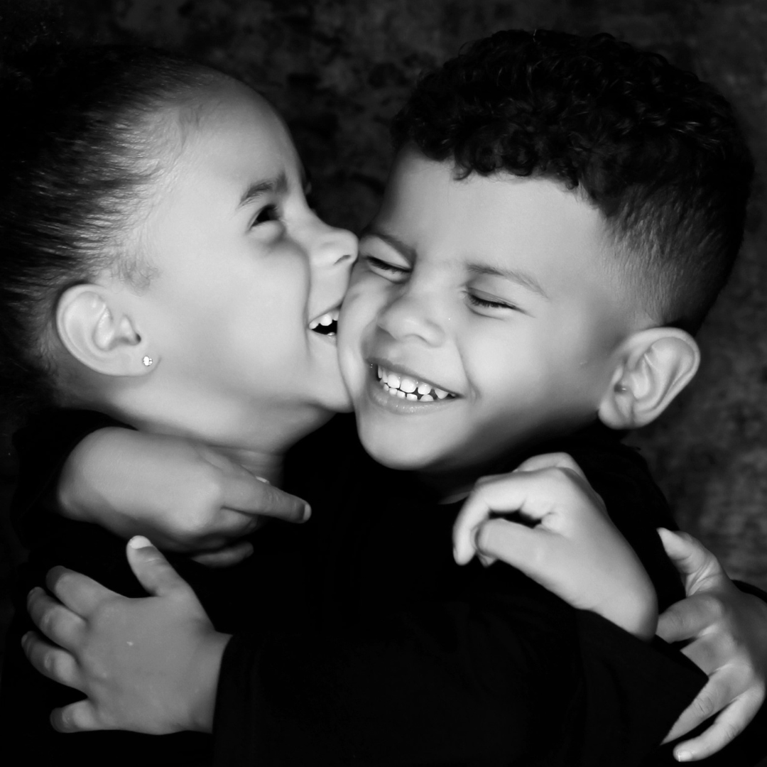 Professional children's portrait photography session