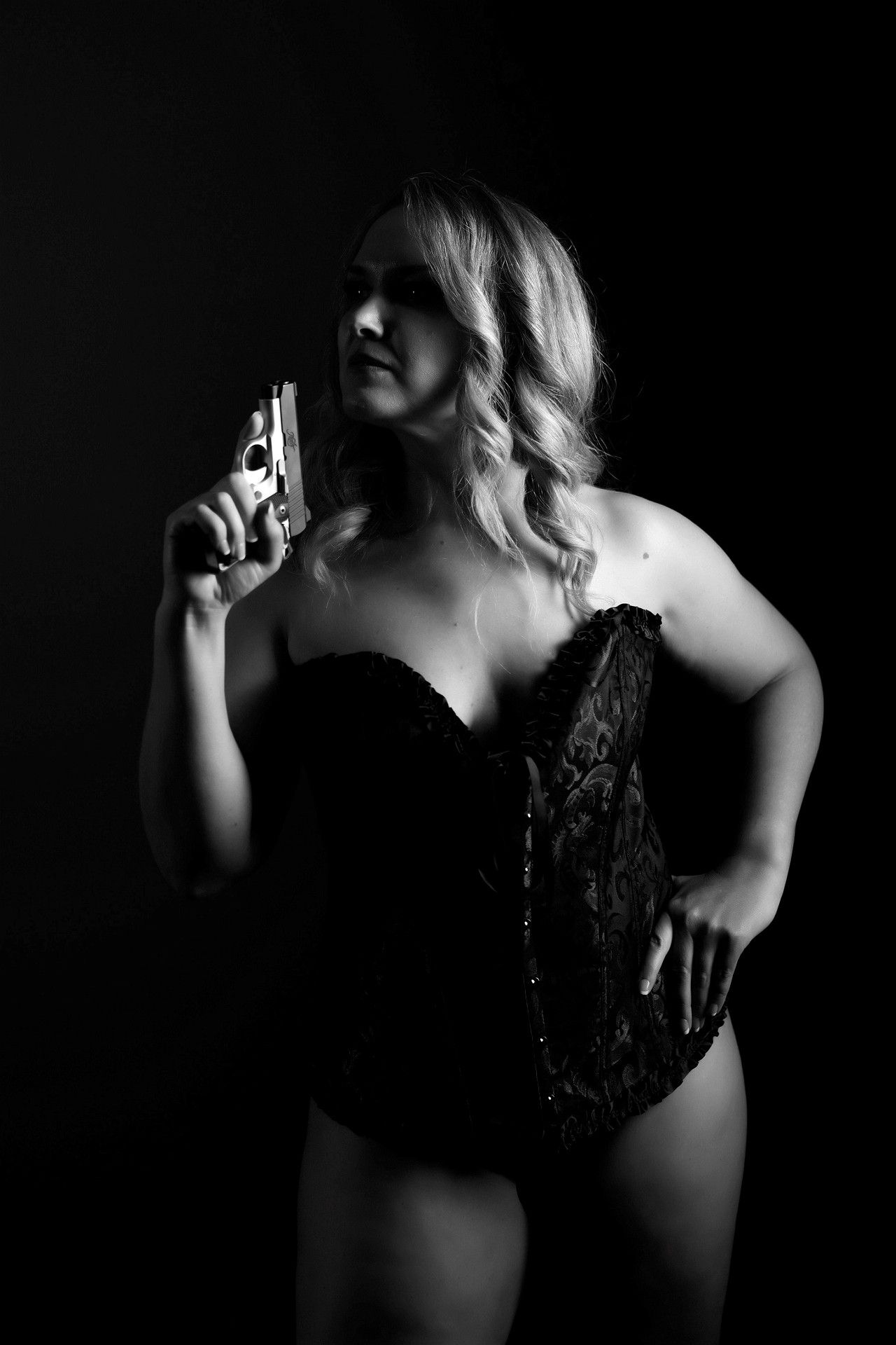 Self-love and body positivity boudoir photography session