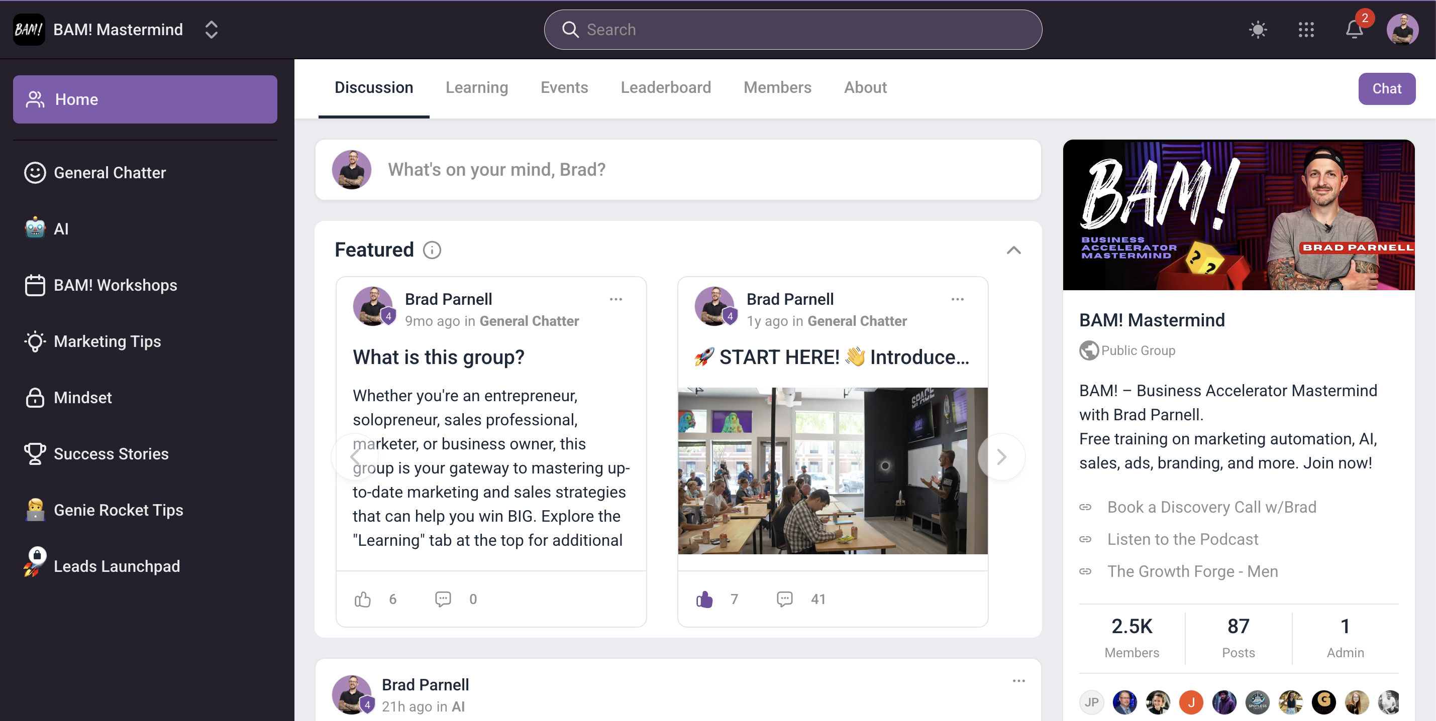 BAM! Community