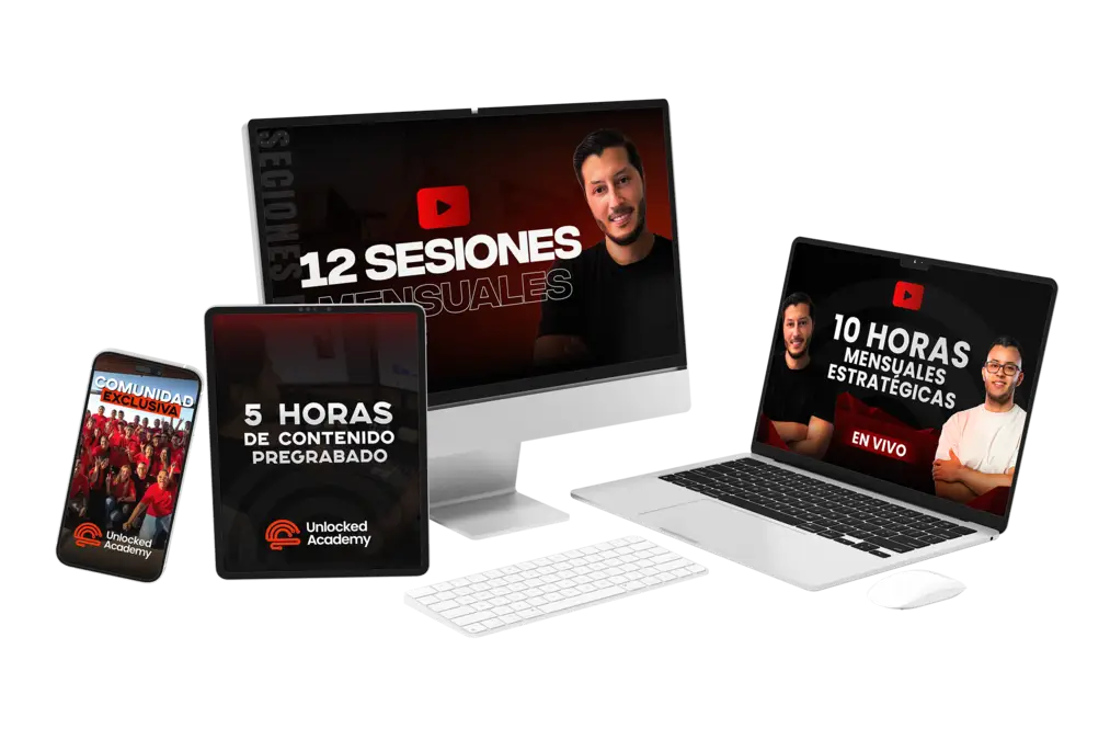 Recursos incluidos Unlocked Academy