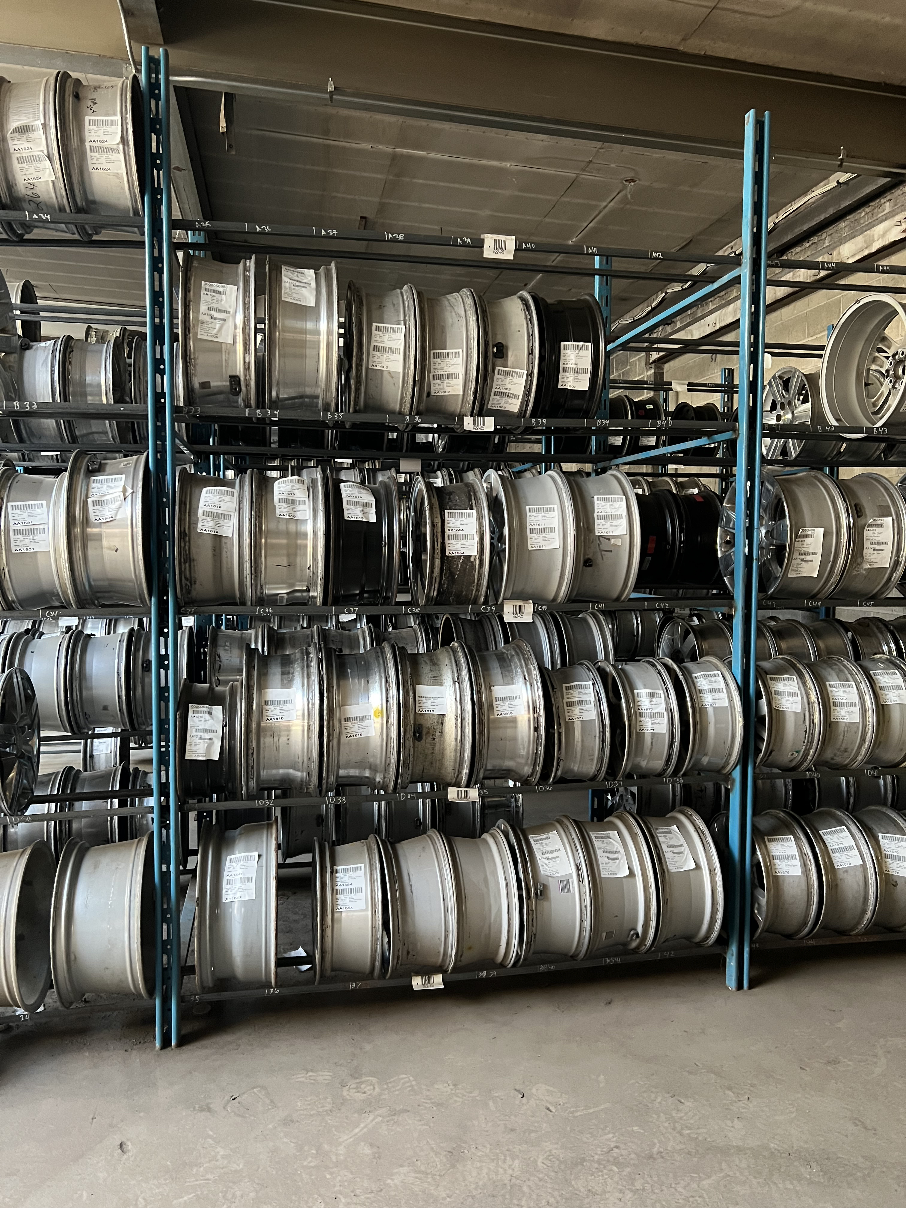 Wheels inventory at Select Auto Parts