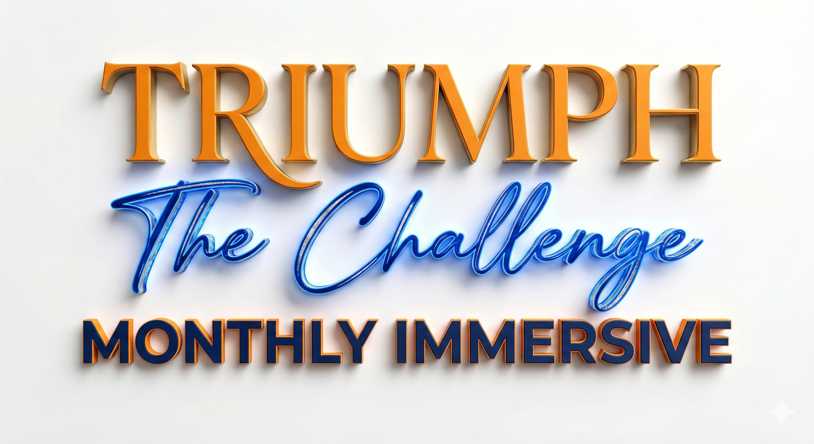 The Triumph® Challenge online monthly immersive for professional women navigating trauma and chronic illness