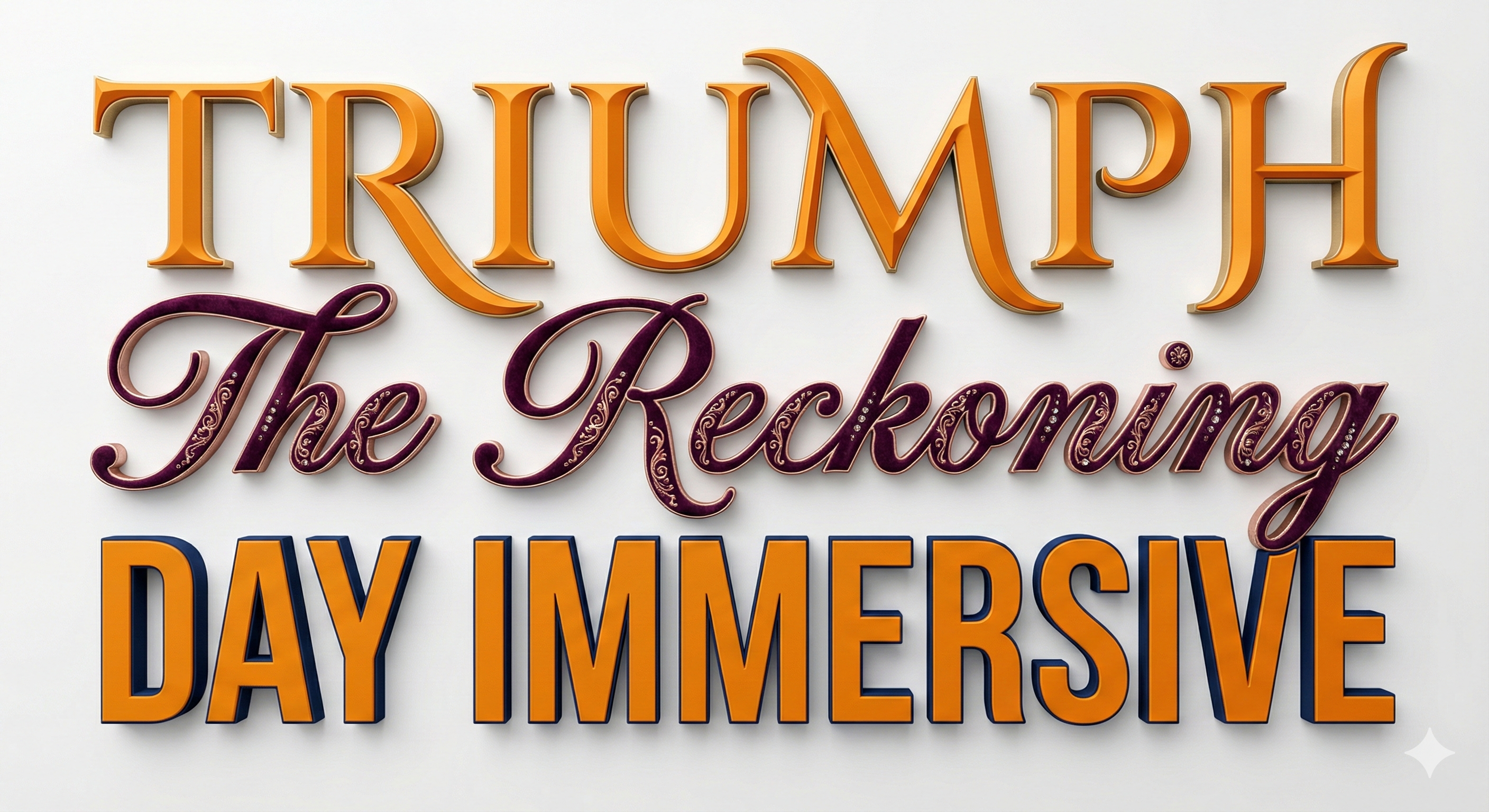 The Reckoning Day Immersive, loyalty and self-betrayal work for professional women UK
