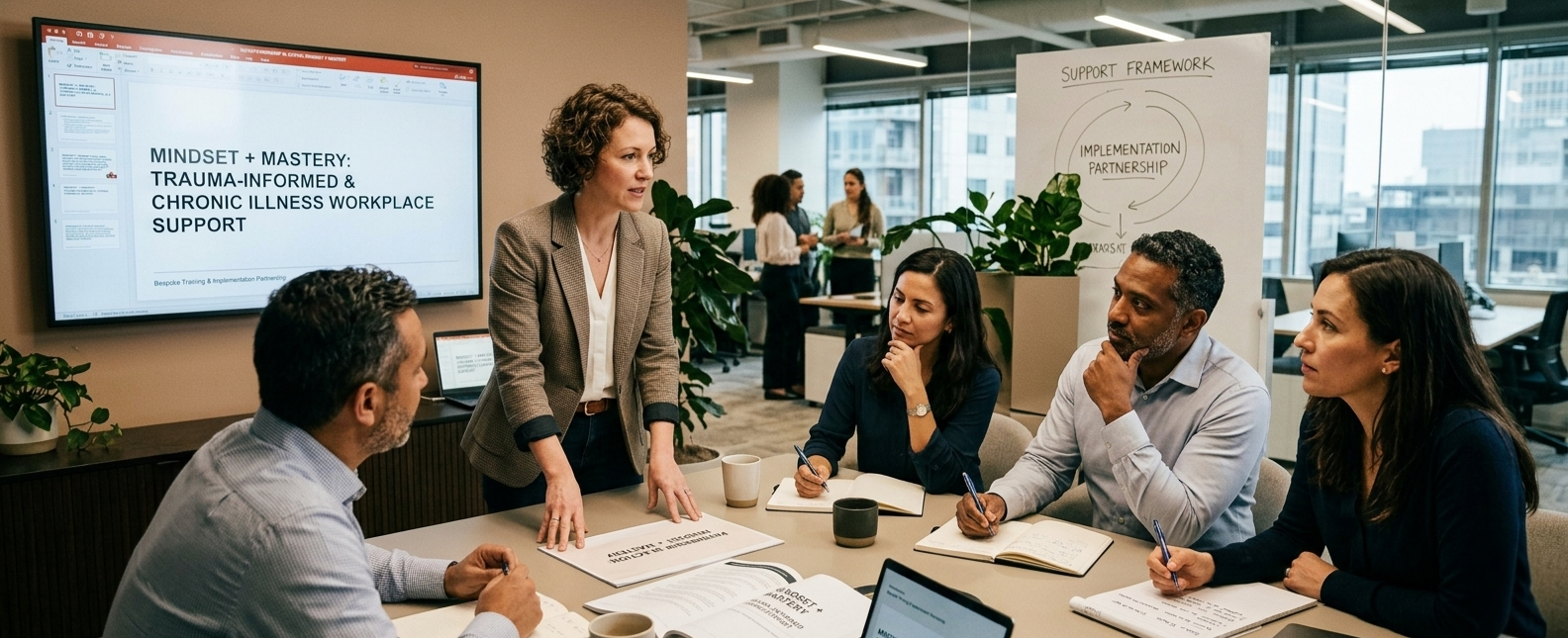 Corporate workplace wellbeing, Mindset + Mastery UK