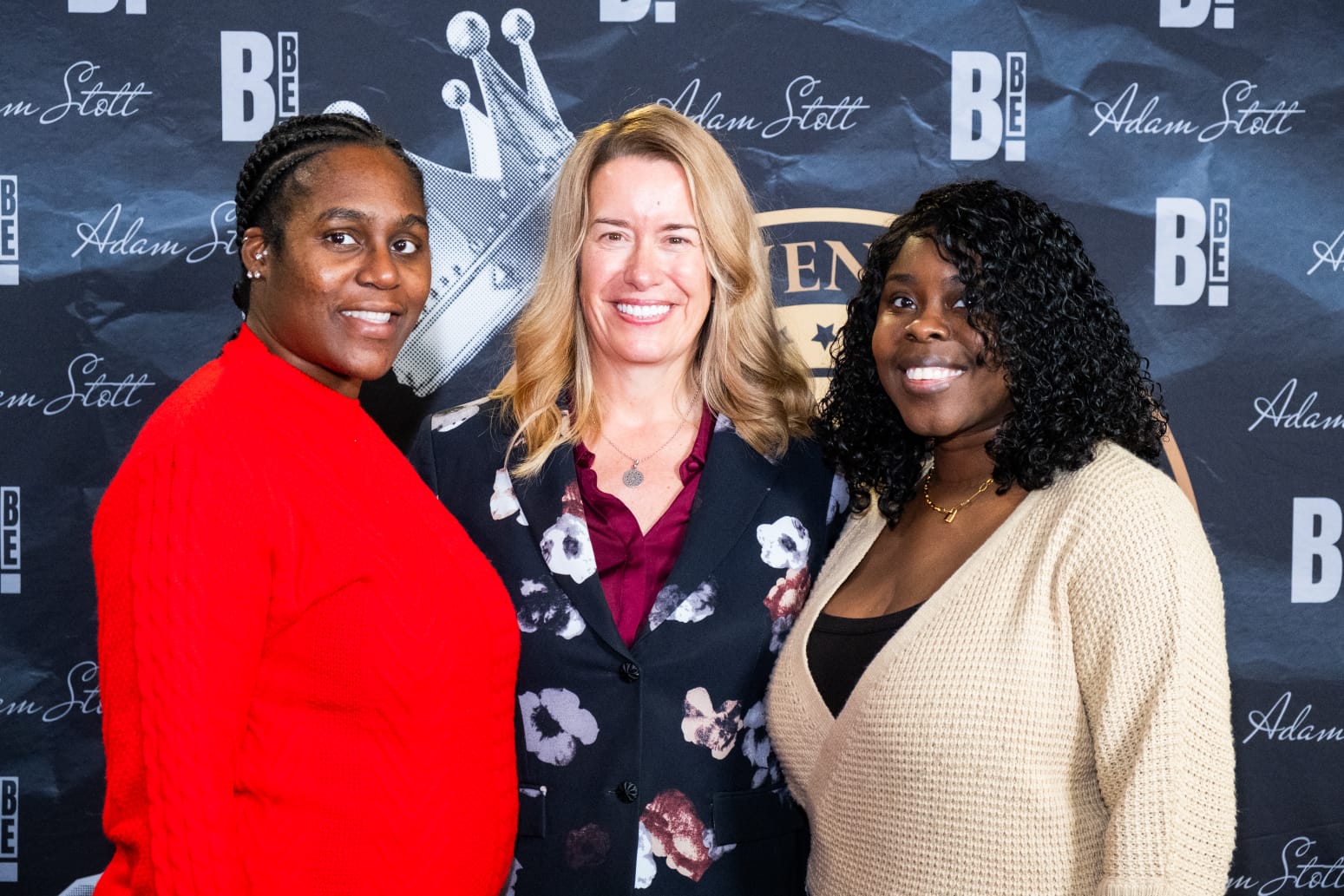 Victoria and Stephanie with Sally Lawson